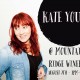 Kate Young playing live at Mountain Rige Wines, Berry