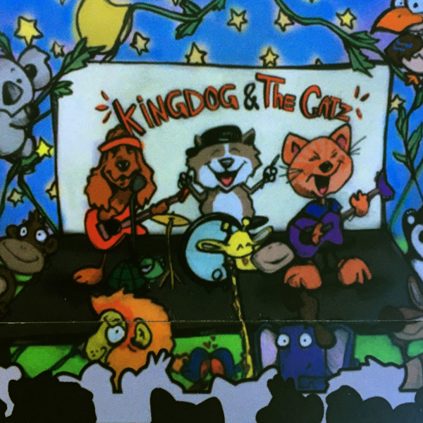 Kingdog and the Catz playing live at Mountain Ridge Wines during winter wine festival