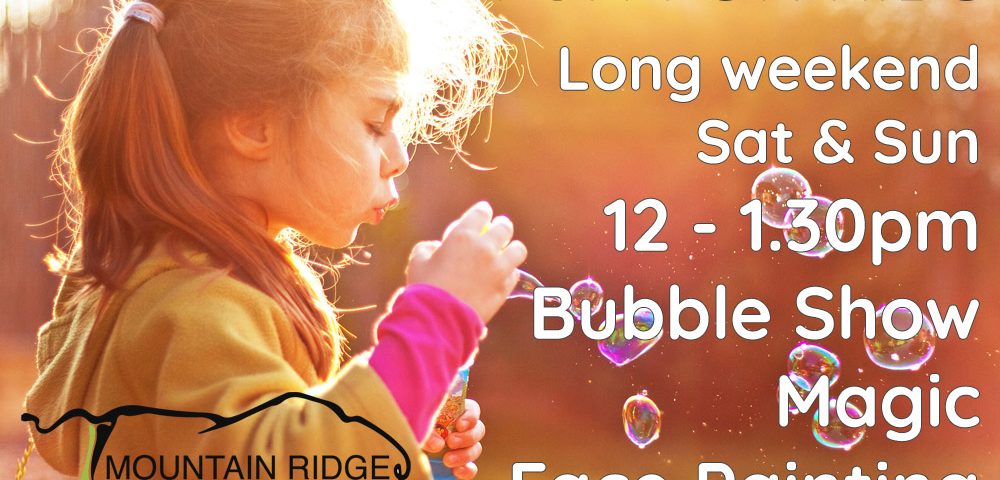 funf for kids during this winter long weekend at Mountain Ridge Wines